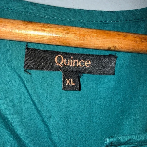 Quince Green Maxi  Dress - Picture 4 of 6